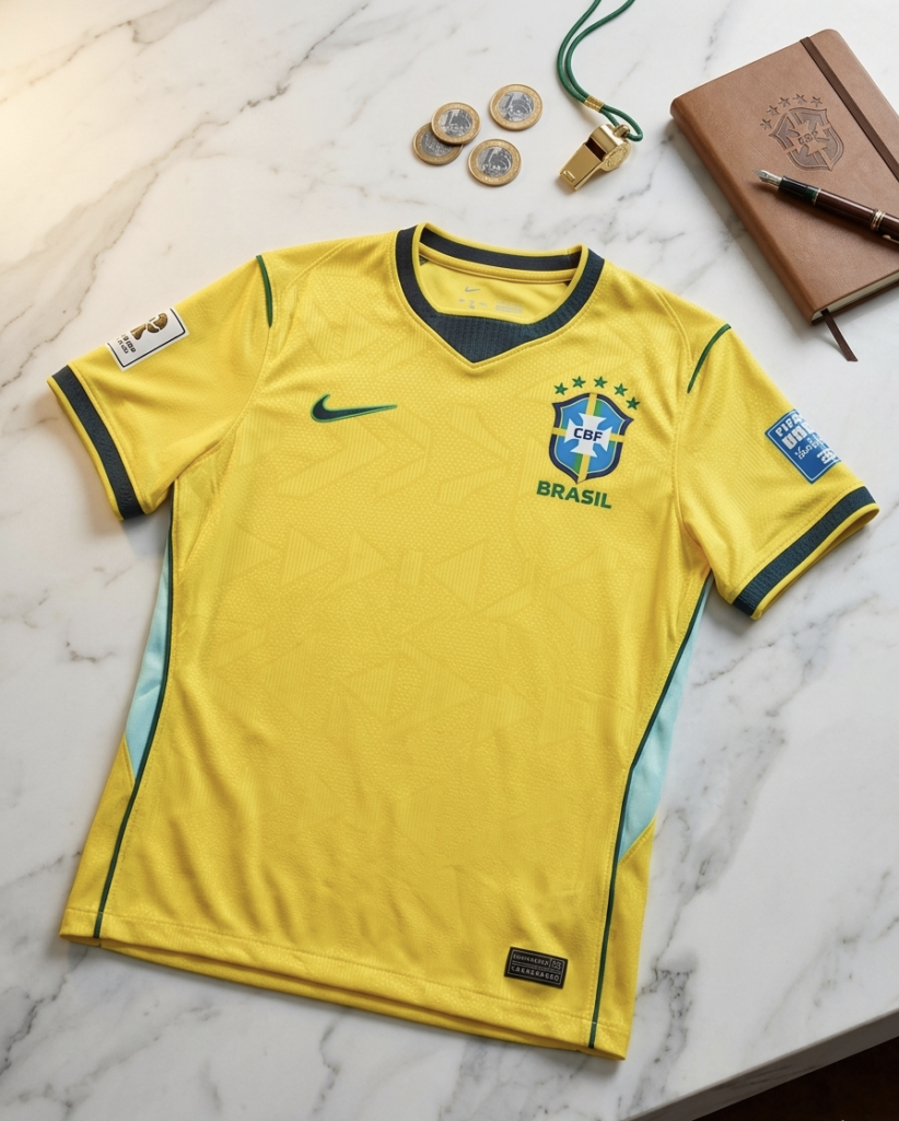 Brazil Home Kit 2026 – High-Quality Fan Edition